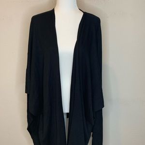 Lululemon Cascade Waterfall Cardigan Sweater Black OS